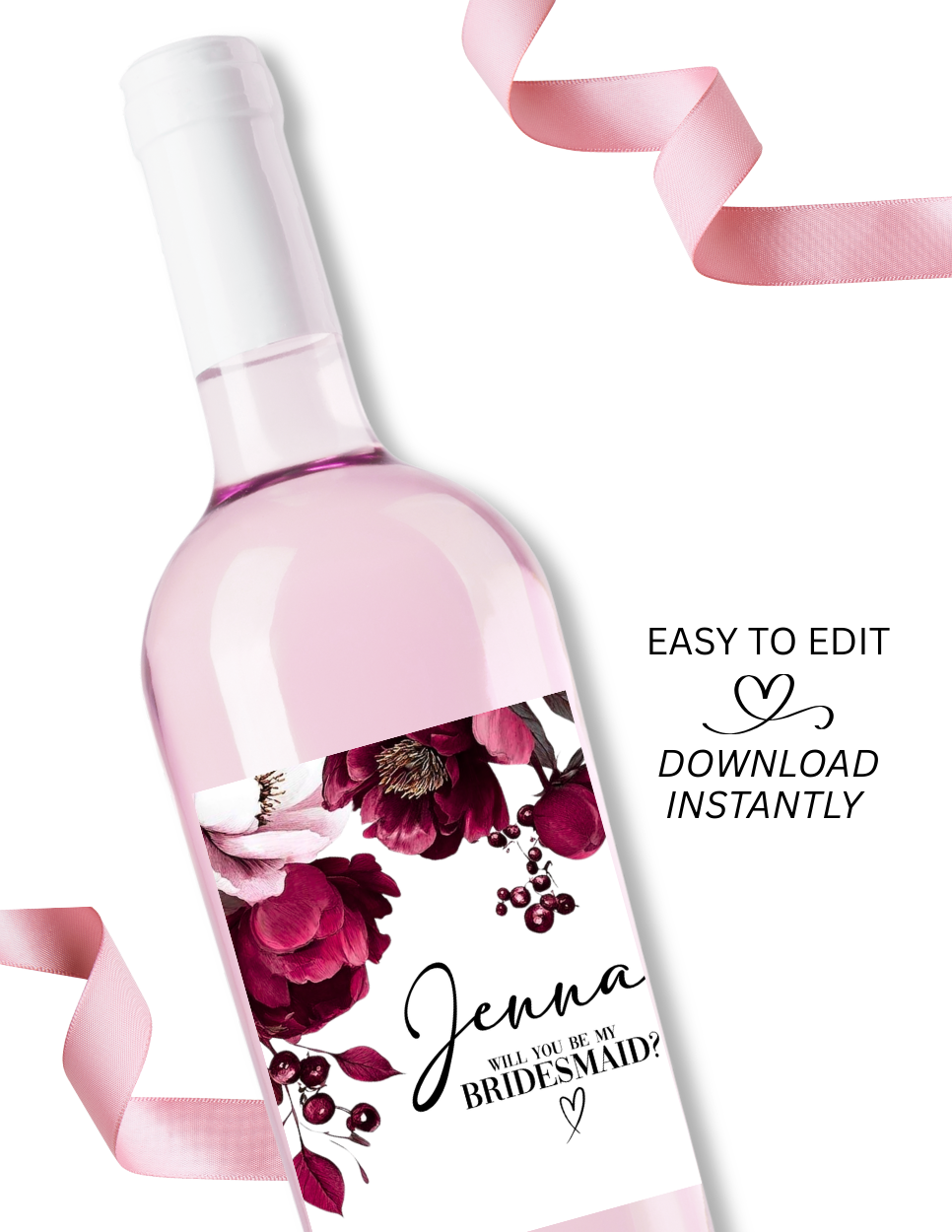 Printable Wine Labels